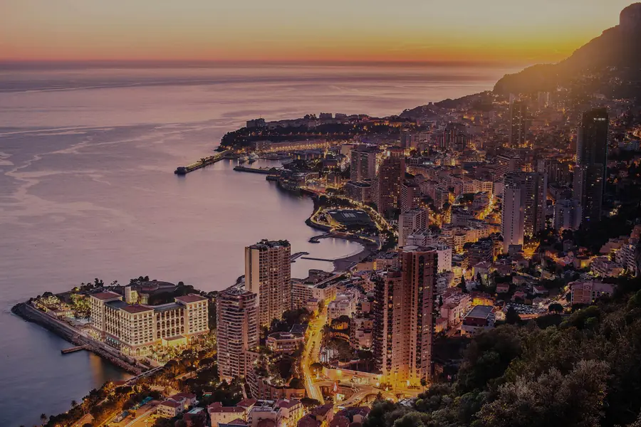 Monaco au crépuscule